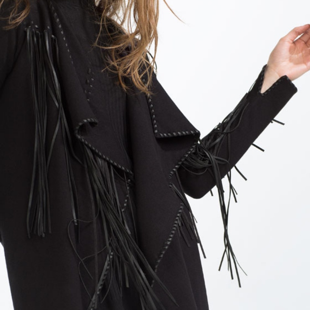 Zara Fringed Jacket